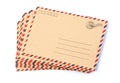 Envelope brown-gray wood