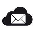 Envelope Cloud Email Message - Vector Icon