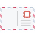 Envelope Color Vector Icon which can easily modify or edit