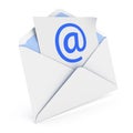 Envelope with email Royalty Free Stock Photo