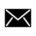 Envelope mail isolated icon Royalty Free Stock Photo