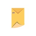 Envelope mail seal stamp