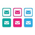 Envelope Mail Vector EPS10, Great for any use. Royalty Free Stock Photo