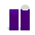 Envelope Size 11.5 x 4.75 template, With 3D Box, Vector File