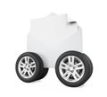 Envelope with Wheels Isolated