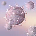 Enveloped Human Immunodeficiency Virus causing aids