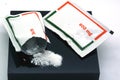 Envelopes of medicament powder type anti-inflammatory and analgesic