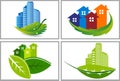 Environment building logos