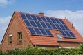 Environment friendly, solar panels. Royalty Free Stock Photo