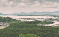 Environment of phuket view from koh sirey temple.