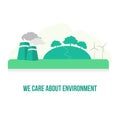 Environmental Care Vector Image