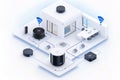 Environmental CCTV setups control barriers and monopod usage in properties, enhancing security through risk management and detecti