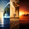 Environmental Challenge: Exploring Global Warming and Climate Change. Generative AI