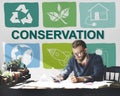 Environmental Conservation Life Preservation Protection Growth C Royalty Free Stock Photo