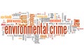 Environmental crime Royalty Free Stock Photo