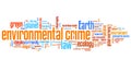 Environmental crime Royalty Free Stock Photo