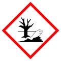 Environmental Hazard Symbol Sign, Vector Illustration, Isolate On White Background, Label .EPS10 Royalty Free Stock Photo