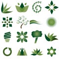 Environmental icons Royalty Free Stock Photo