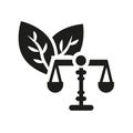 environmental law icon. Trendy environmental law logo concept on Royalty Free Stock Photo