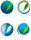 Environmental logo set