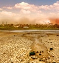 Environmental pollution Royalty Free Stock Photo
