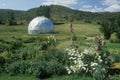 Environmental Research Bio-Dome at the Windstar Foundation in Aspen, CO Royalty Free Stock Photo