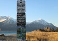 Environmental Signs to Protect Salmon Habitat