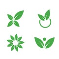 Environmental Symbols. Nature Vectors Royalty Free Stock Photo