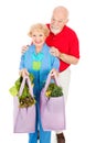 Environmentally Aware Seniors Royalty Free Stock Photo