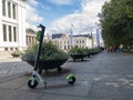 Environmentally friendly scooter sharing for green mobility