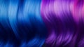 A gradient pattern transitioning from deep purple to electric blue Royalty Free Stock Photo