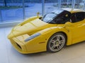 Enzo Ferrari V12 sports car Royalty Free Stock Photo