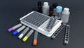 Enzyme-linked immunosorbent assay (ELISA) kits removeable plate strips