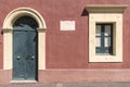 Eolian houses on Stromboli island