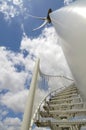 Eolic - wind turbine Royalty Free Stock Photo