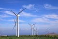 Eolic - wind turbine Royalty Free Stock Photo