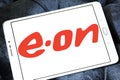 Eon energy company logo Royalty Free Stock Photo