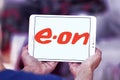 Eon energy company logo Royalty Free Stock Photo