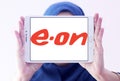 Eon energy company logo Royalty Free Stock Photo