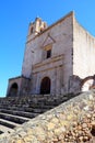 Church of the Epazoyucan convent in hidalgo mexico II Royalty Free Stock Photo