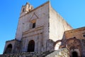 Church of the Epazoyucan convent in hidalgo mexico III Royalty Free Stock Photo