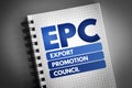 EPC - Export Promotion Council acronym