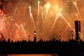 Epcot Illuminations Royalty Free Stock Photo