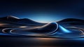 Ephemeral Elegance: Midnight Curves in Minimalist Symphony as a special background