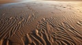 Ephemeral Sand Patterns: Hickory Sands Of Kent In Scottish Landscape Style