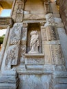 Ephesus Ancient City Celsus Library, Headless statue