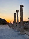 Ephesus Ancient City, Curette Street in the ancient city of Ephesus