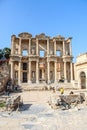 Facade of Celsus Library, ancient city Ephesus, Turkey