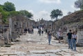 Ephesus - Curetes Street Tourists