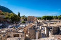 Ephesus Library of Celsus in the ancient city of Ephesus, Turkey. Ephesus is a UNESCO World Heritage site